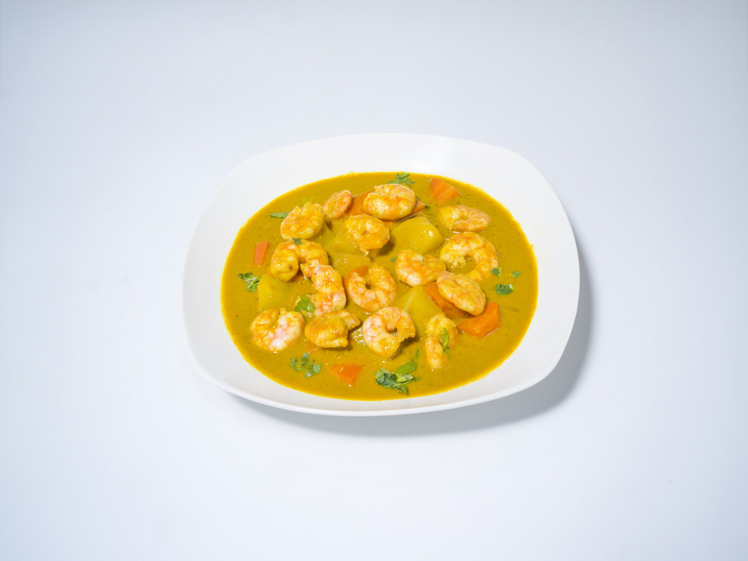 CREVETTES AU CURRY